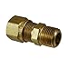 Male Brass Tube Fittings for D.O.T Nylon Air Brake Connector (3/8