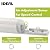 Ideal Security SK3015 Heavy Pneumatic Storm and Screen Door Closer with Torsion Bar, White