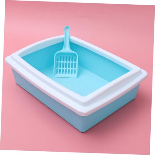 VANZACK Caixa De Areia Para Animais De Estimação Coletor De Resíduos Levantador De Cocô De Gatinho F