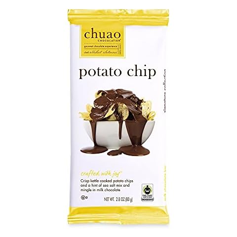 Chuao Chocolatier Potato Chip All Natural - 2.8 Oz. Cover