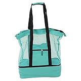 Wasserdicht und tragbar: Die Tragetasche besteht aus hochwertigem Oxford-Stoff und Mesh-Stoff, ist wasserdicht, verschlei?fest und hat eine lange Lebensdauer.