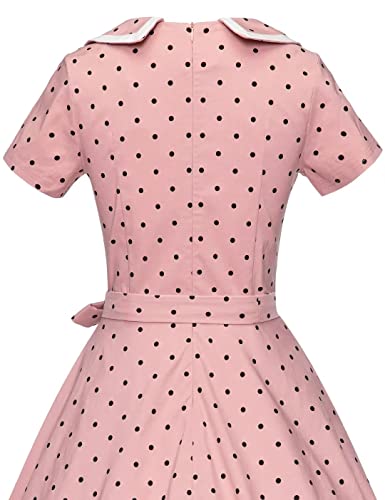 Image of GownTown Womens Dresses 1950s Vintage Swing Stretchy Dresses with Pockets