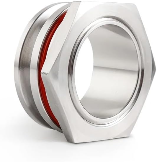 1.5'' Tri-Clamp Weldless Bulkhead Compression Fitting Stainless Steel SS304