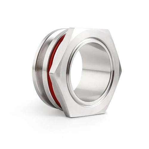 IDGTTLDF 1.5'' Tri-Clamp Weldless Bulkhead Compression Fitting Stainless Steel SS304 IDGTTLDF