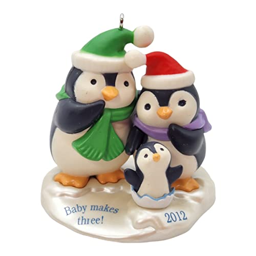 Hallmark 2012 Baby Makes Three Keepsake Ornament