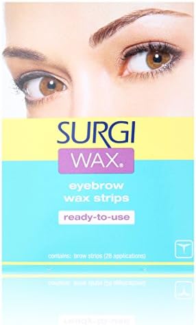 Surgi-Wax Brow Shapers For Brows, 28 Strips (pack of 4)