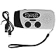 Solarradio, IPX3 Wasserdicht, Handkurbel-Solarradio, Solarradio, Radio-Laterne, Multifunktionale Tragbare USB-Aufladung für Camping (Amerikanisches Modell)