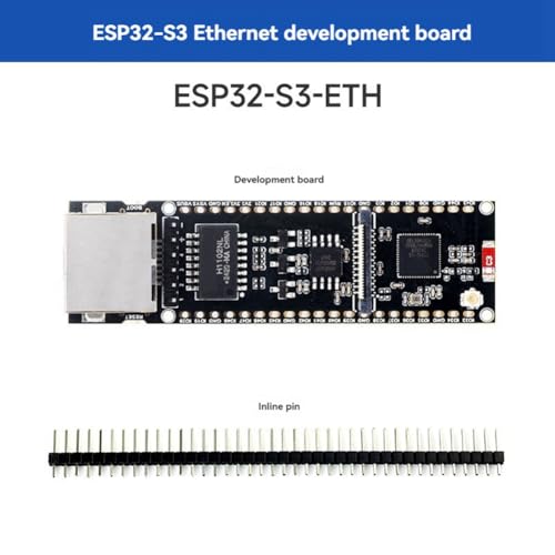 Placa de Desarrollo ESP32-S3 Ethernet Tipo C con Wi-Fi y PoE 3