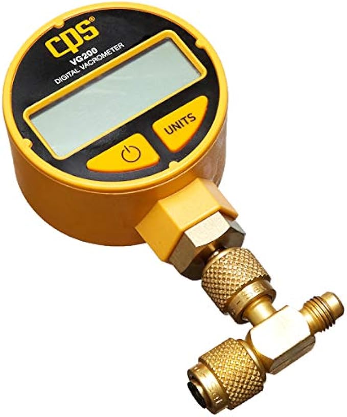 CPS VG200: Vacuum Gauge with Digital LCD Display