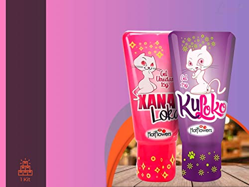 Kit Xana Loka + Kuloco Lubrificantes HotFlowers 15g