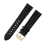longines conquest avis Origen: China continental DKWOIS Correa de reloj ultrafina de piel de cocodrilo (12, 13, 16, 18, 19 y 20 mm), compatible con Longines L4, L2, La VC, MIDO, Cartier Grande, for hombre y mujer.(Red Black,13mm)