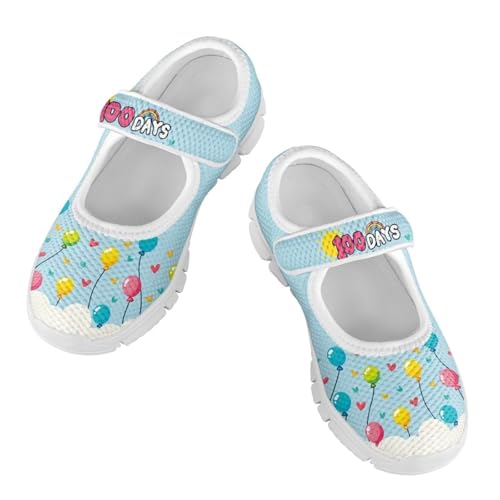 Kids Strap Casual Shoes Boys Girls Lightweight Walking Running Shoes Breathable Non Slip Sports Sneakers for School US 11-15