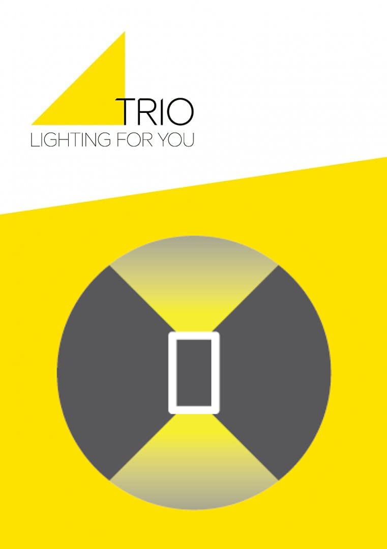 TRIO, Applique, Brad incl. 1 x LED,SMD,13,5 Watt,3000K,1500 Lm. Finitura: Legno naturale, color legno L:37,0cm, A:11,0cm, P:11,0cm Luce su e giù,Dimmerabile tramite interrutto,