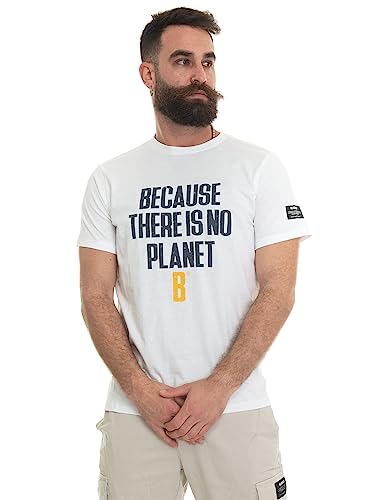 T-shirt Ecoalf homme blanc idéal pour le quotidien urbain et les sorties