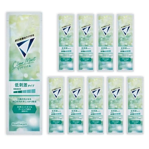 【10個セット】モンダ ミン マウスウォッシュ クリアミント スティックタイプ 12ml 個包装