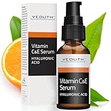 YEOUTH ビタミンcセラム 30ml(1oz)、顔用ビタミンC 美容液 とともにビタミンE とヒアルロン酸。Vitamin c serum for face 組み合わせ可能なレチノール 美容液との。 美容液 メンズとレディース 美容 スキンケア コスメ