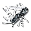 Victorinox Schweizer Taschenmesser Huntsman, Swiss Army Knife, Multitool, 15 Funktionen, Klinge, Korkenzieher, Dosenöffner
