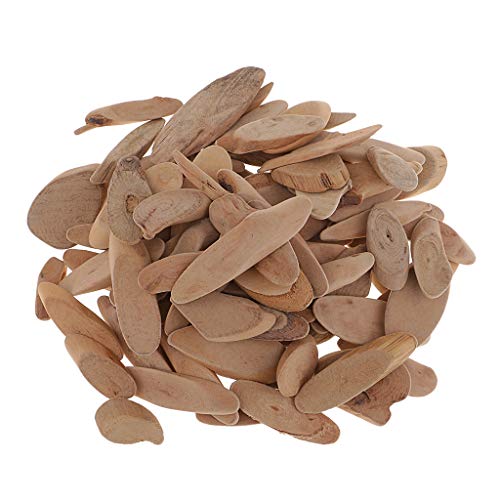 Wooden Branch Round Stick in Driftwood Slices for, Multi (Oval