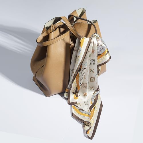 Silk Scarf for Women 100% Mulberry Medium 27.5" x 27.5" Gift Packed2