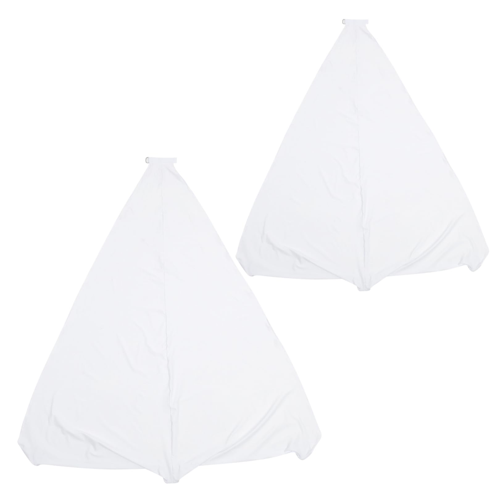 Housse de support de haut-parleur blanche HEMOTON idéale pour décoration de mariage et fête