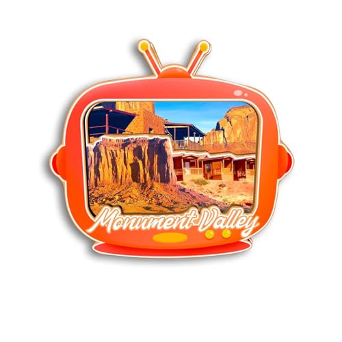 Quwsne 冷蔵庫マグネット モニュメント バレー ユタ アメリカ 冷蔵庫マグネット シティ 旅行 お土産 ツーリスト ギフト 3D クラシック ランドマーク ハンドメイド クラフト ホームデコレーション - 867