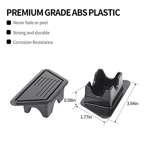 Cherocar For Ram Usa Flag Stake Pocket Covers, Rear Truck Bed Rail Stake Pocket Cover For Dodge Ram 2018-2022 #TOP4