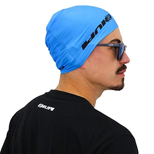 Bandana Tubular Azul Liso para Corrida e Ciclismo Hupi, Cor: Azul