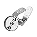 Stainless Steel Toilet Seat Hinge Replacement Parts Mountings Adjustable Toilet Seat Bolts Nuts with Screws Bolts and Nuts Strong and Durable