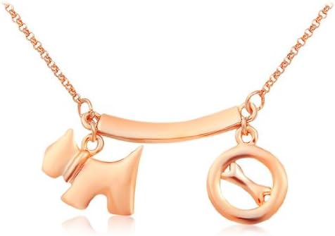 Rigant 18K RGP Alloy Stylish Necklace (Gold)