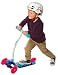 YBIKE Kids GLX Cruze 3-Wheel Kick Scooter, Raspberry