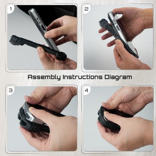 TC51 TC52 TC56 TC57 TC510K Capa com alça de mão - protetora e ergonômica para scanners de código de