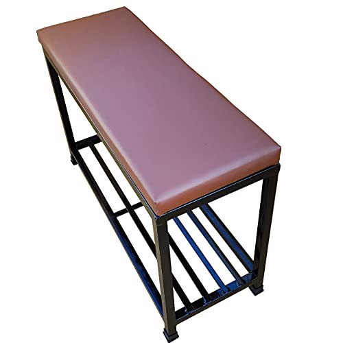 Image of A-One Steels Sitting Bench With Cushion & Shoe Rack