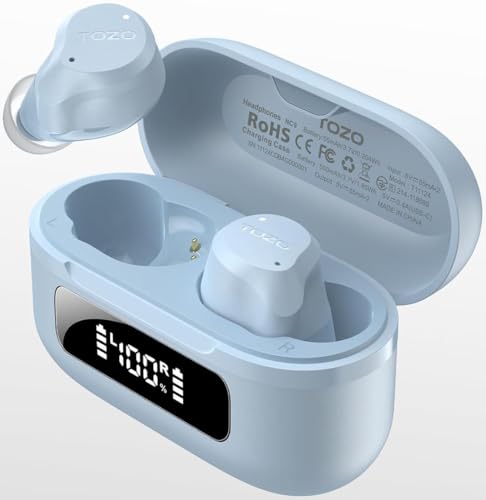 Image of TOZO NC9 Hybrid ANC Wireless Earbuds, 60H Playtime, LED Display