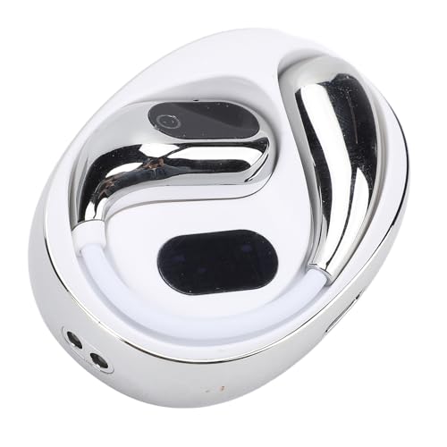Yunseity AI Language Translator Earbuds, XG99 Real Time Bluetooth Translation Headset for 80 Languages, 4 Translation Modes, Portable Voice Translator Device for Music and Calls (Silver Color)