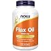 Now Supplements, Flax Oil 1000 mg Made with Organic Flax Oil, 250 Softgels