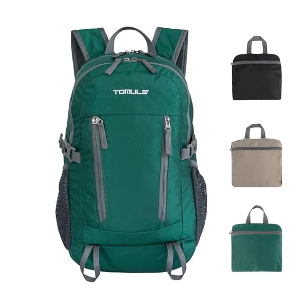 TOMULE light Hiking Backpack for Women,Lightweight Waterproof Backpack for Men,Daypack Travel Backpack for Women 25L