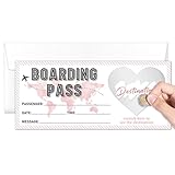 Pink Boarding Pass Gift Ticket, Surprise Trip...