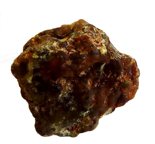 Copal ámbar colombiano exclusivo: resina natural cruda de la selva del Caquetá (40-50 g)