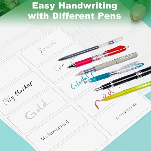 2x4 Shipping Address Labels, 500 Matte Printable Sticker Labels for Mailing Labels, Fragile Stickers, Product Sticker Making, 8.5 x 11 Label Paper for Lase Inkjet Printer, 10 Up Per Sheet, 50 Sheets - Thumbnail 6