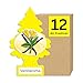 12 Pack Car Freshner 10105 Little Trees Air Freshener Vanillaroma Scent - Single Tree per Package