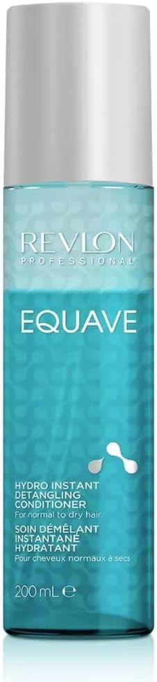 REVLON PROFESSIONAL - Equave, Acondicionador de Pelo, Sin Aclarado, Desenreda al Instante, Reduce el Encrespamiento y Aumenta la Flexibilidad, con Queratina, Cabellos de Normal a Secos - 200 ml