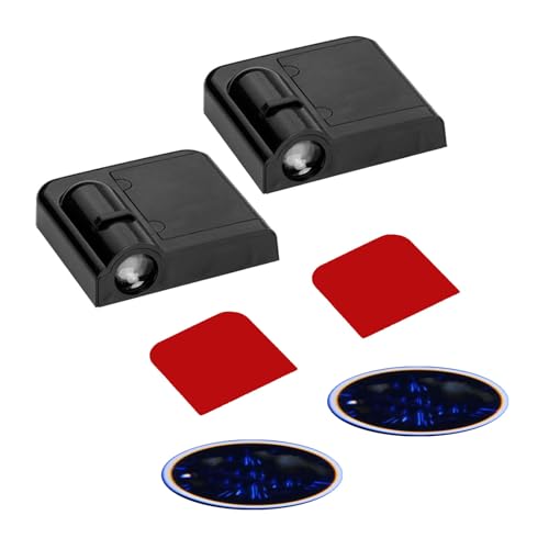 ETAINGYEUN Proyector de la Puerta de automóvil Light Professional Professional LED LED Brillante Instalación inalámbrica fácil para Accesorios para automóviles (Tipo 3)