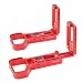 Produktbild Kamera Solide Aluminium L-förmigen Bracket Schnellkupplungen Vertical Grip Halter Platten für Sony Alpha A9II A7R IV ILCE A7R IV A7RM4 Schnellwechselplatte Rot