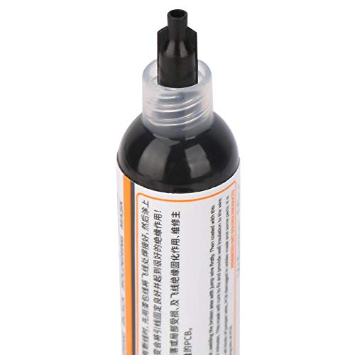 Image of Solder Mask Ink, 2Pcs Light Curing Solder Mask Ink BGA PCB Solder Resist Ink Black + Green