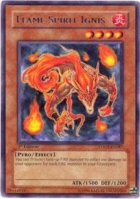 Yu-Gi-Oh! - Flame Spirit Ignis (LODT-EN087) - Luz de Destrucción - 1ª Edición - Raro