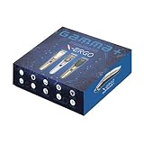 GAMMAPIU' GAMMAPIú X-ERGO Clipper Profi golarka elektryczna dla mężczyzn, ostrze Taper 45 mm, DLC Black Diamond Carbon, męska golarka z regulacją ostrza, długi czas pracy baterii, maszynka do