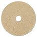 Boardwalk BWK4020NHE Natural Hog Hair 20 in. Diameter Burnishing Floor Pads (5-Piece/Carton)