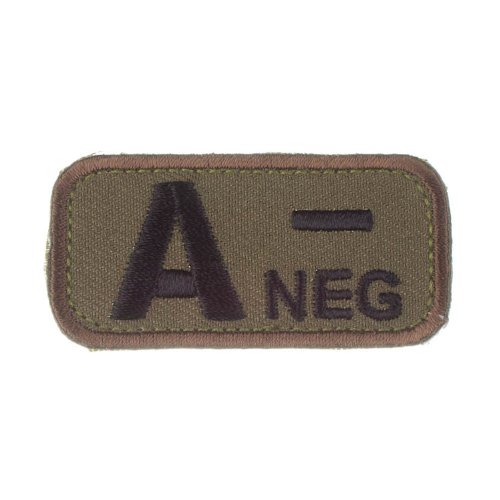 Mil-Spec MonkeyPatch - Bloodtypes A-NEG Forest