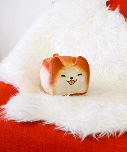 Nayothecorgi Corgi Bread Pillow – Loaf Of Bread Pillow W/Happy Corgi Expression – Cute Plush Dog Stuffed Animal For A Throw Pillow, Laying On, Hugging & Home Decor – 8.5” X 6” X 6.5” #TOP7
