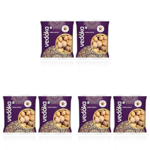 Image of Amazon Brand - Vedaka Premium Inshell Walnuts | 1Kg (500G X 6 Packs) | Delightful Snack | Premium Akhrot